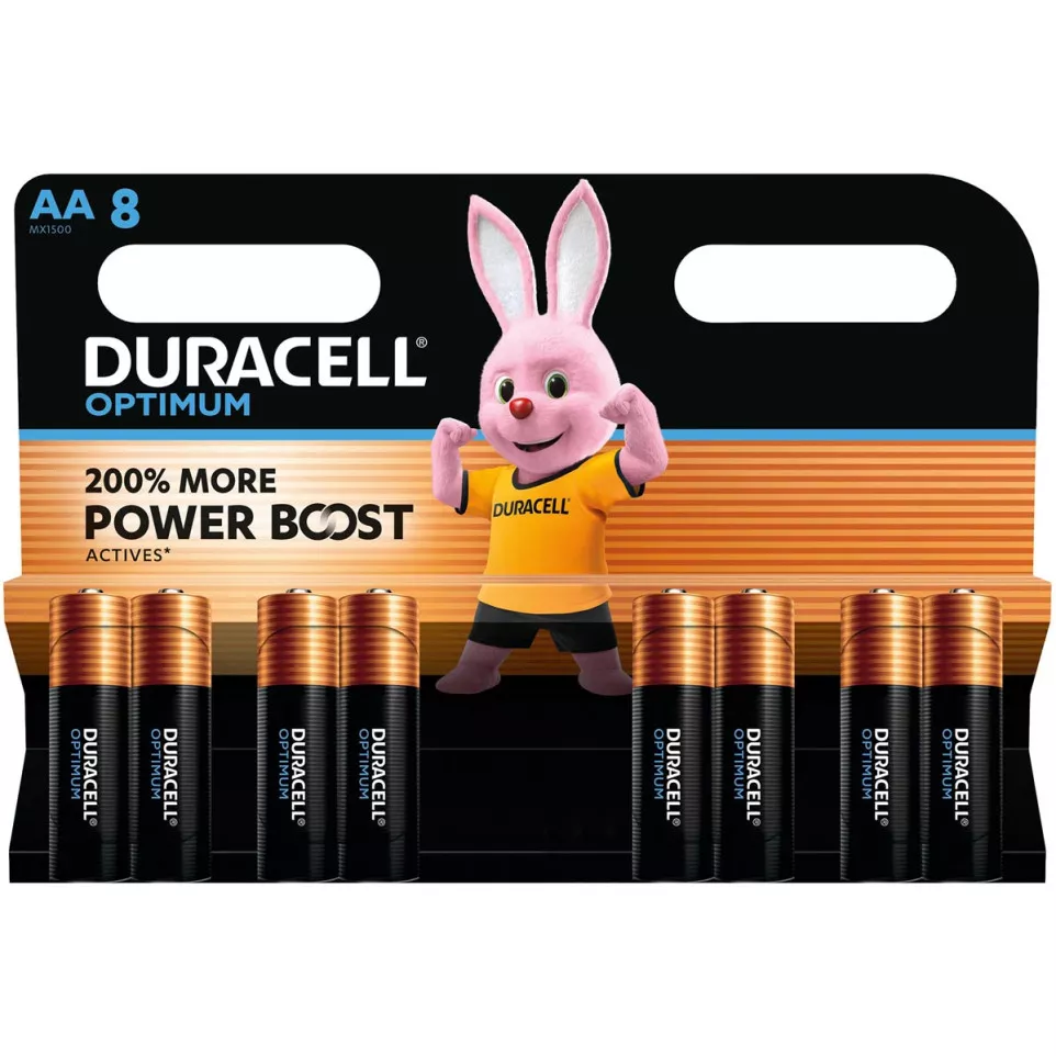 Duracell batterij Optimum AA, blister...
