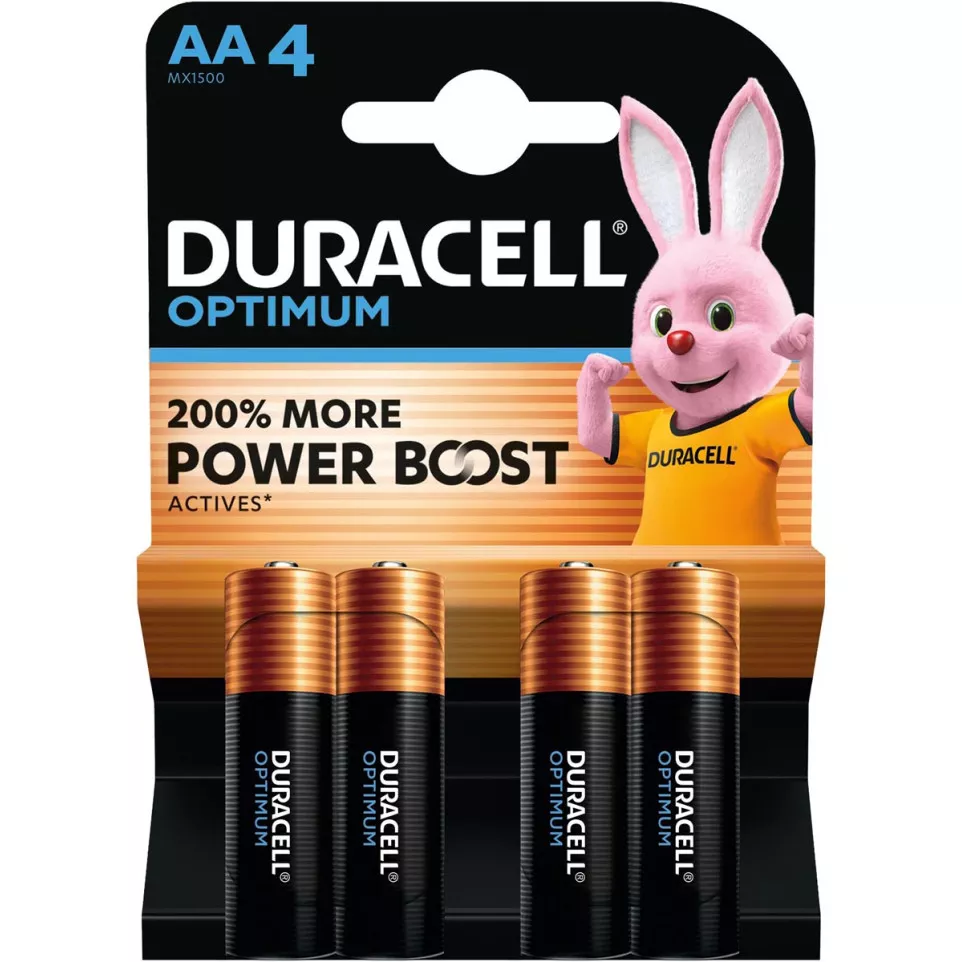Duracell piles Optimum AA, blister de...
