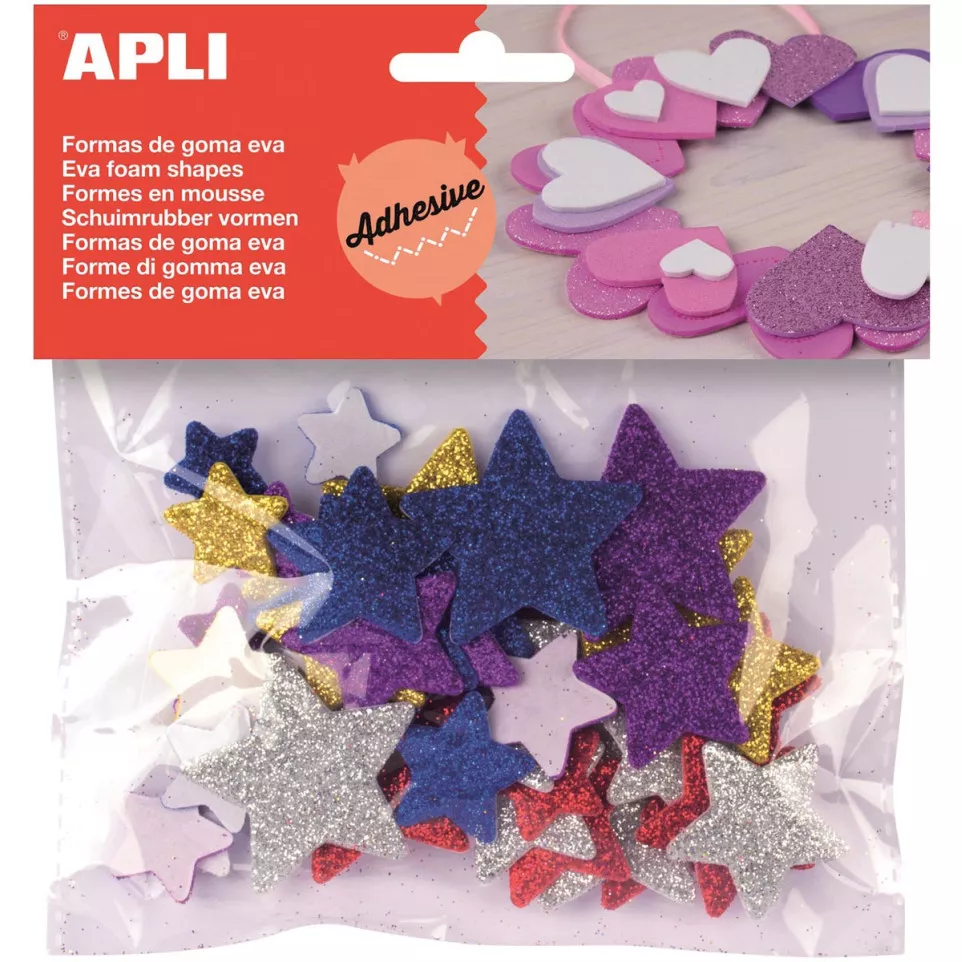 Apli Kids zelfklevende glitter...