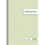 Exacompta factures, ft 29,7 x 21 cm, dupli, Français