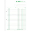 Exacompta facturen, ft 29,7 x 21 cm, dupli, Franstalig