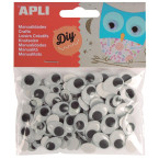 Apli yeux mobiles noirs...