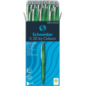 Schneider balpen K20 Icy Colours, medium, groen