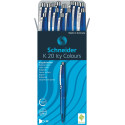 Schneider balpen K20 Icy Colours, medium, blauw