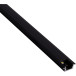 In-Line Mini XL Recessed Black Aluminum LED Profile with Black Cover 14x6mm / 2m
