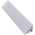 Led profiel CORNERLINE 18x18mm aluminium geanodiseerd+cover opaal / 2m