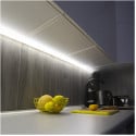 Profil Led appliquer CORNERLINE 18x18mm alu anodisé+cover opal / 2m