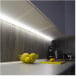 Profil Led appliquer CORNERLINE 18x18mm alu anodisé+cover opal / 2m