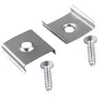 Schroefbeugel voor Line, Line Mini, Tri-Line Mini profiel in staal / pce