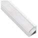 Tri-Line Mini 16x14x10mm Surface Mounted LED Profile White Aluminum with Opal Cover / 2m