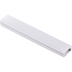LINE XL 16x7mm Surface Mounted LED Aluminum Profile with Opal Cover / 2m