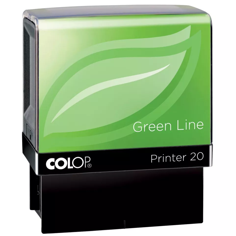 Colop stempel met voucher Green Line...