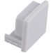 Closed Grey PVC End Cap for Line Profile / pc