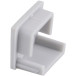 Closed Grey PVC End Cap for Line Profile / pc