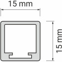 End Cap for Trend 10x10mm LED Profile / pc