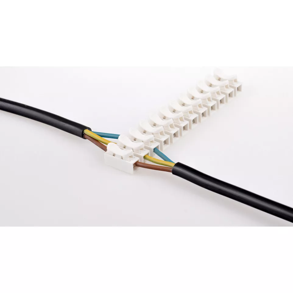 12 x 2-weg connectoren 0,5-2,5mm2 PVC...