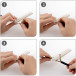 Barette 12 connecteurs 2 voies câbles de 0,5-2,5mm2 PVC blanc / pce
