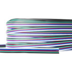Stroomkabel RGBW 5x0,32mm²...