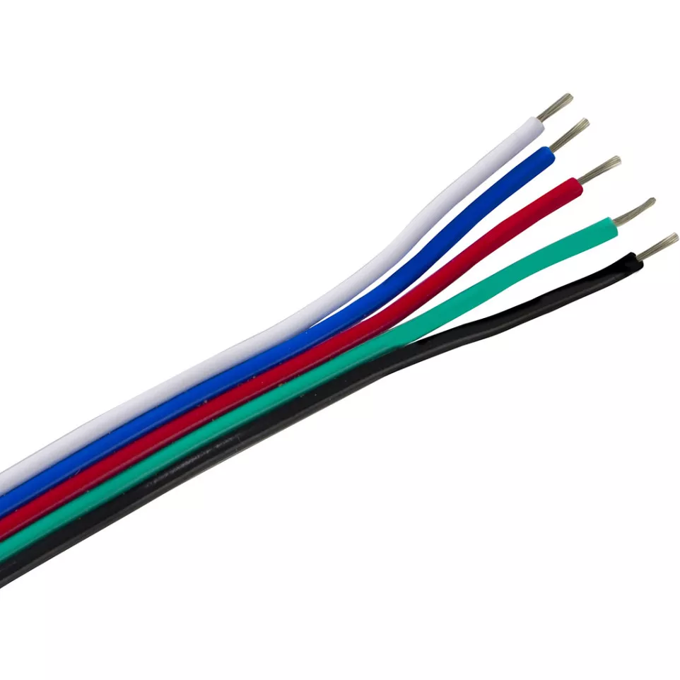 RGBW Power Cable 5x0.32mm² 220V 5...