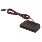 Connecteur à 6 voies avec connexion mini AMP câble 2m / pce