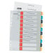 Leitz Cosy A4 Dividers, 11-Hole, Polypropylene, Assorted Colours, Set 1-10