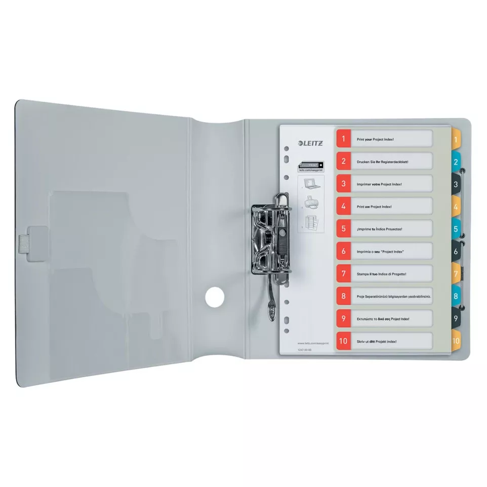 Leitz Cosy A4 Dividers, 11-Hole,...