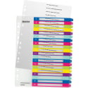 Leitz WOW intercalaires imprimables, 20 onglets