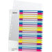 Leitz WOW intercalaires imprimables, 20 onglets