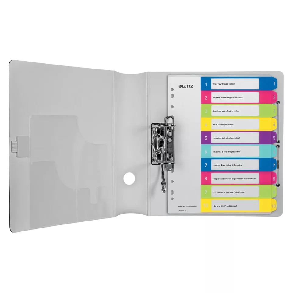 Leitz WOW Printable Index Dividers