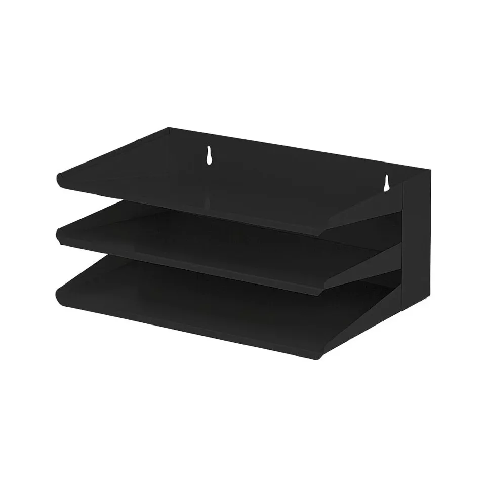 V-Part sorteerrek, 3delig, zwart, Ft...
