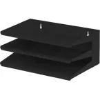 V-Part trieur trieur 3 étages, noir, tt 38 x 25 x 16 cm (l x p x h)