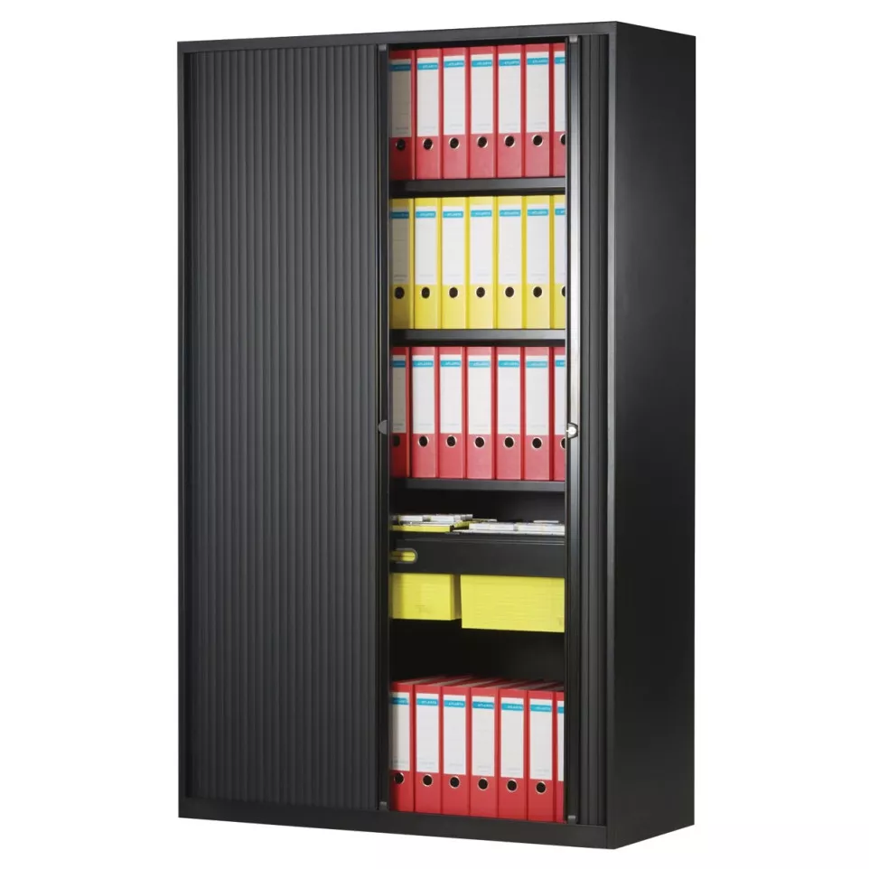 Bisley Office Cabinet with Tambour...