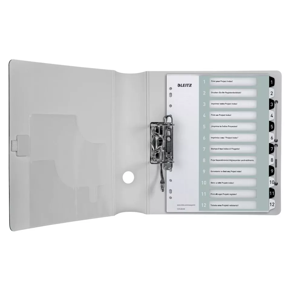 Leitz WOW printbare index, 12 tabs,...