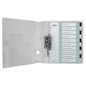 Leitz WOW printable dividers, 10 tabs, black and white