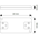 Slim LED driver 50w 12V DC kabelvrij TÜV gecertificeerd / pce