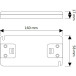 Slim LED driver 50w 12V DC kabelvrij TÜV gecertificeerd / pce