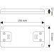 Slim LED-driver 30W 12V DC kabelvrij TÜV-gecertificeerd / pce