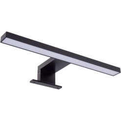 Lampe Amber noir mat 4,5W blanc neutre 220V IP44 pour salle de bain / pce
