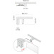 Lampe Amber chromé 4,5W blanc neutre 220V IP44 pour salle de bain / pce