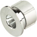 Led Spotlight STAR mini Ø11mm chroom koud wit 12V 0,6W + kabel 2m AMP / pce