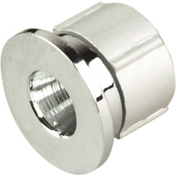 Led Spotlight STAR mini Ø11mm warm wit chroom 12V 0,6W + 2m kabel AMP / pce