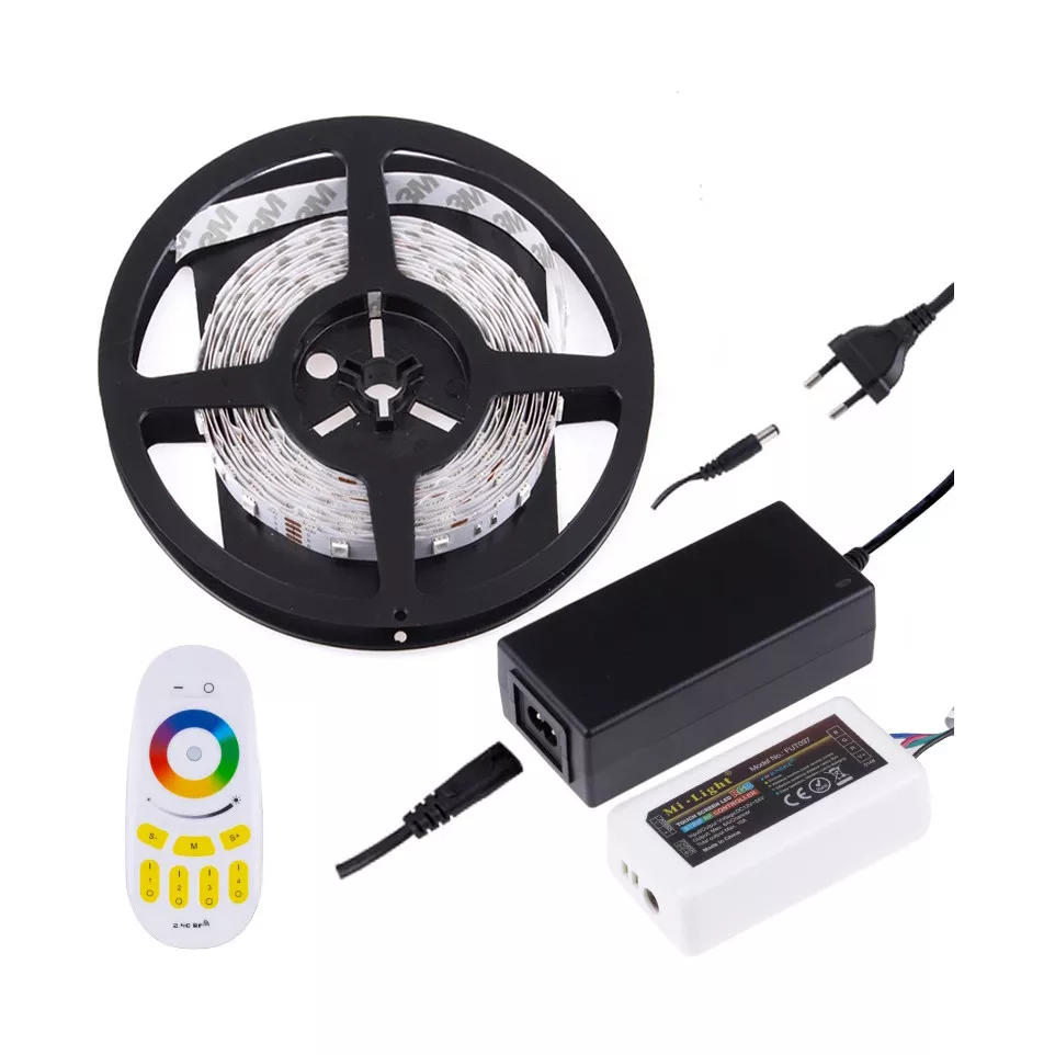 Kit ruban LED RGB 5050 5mx10mm...