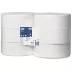 Tork Jumbo Toilet Paper Roll 2-Ply T1 System Pack of 6 Rolls