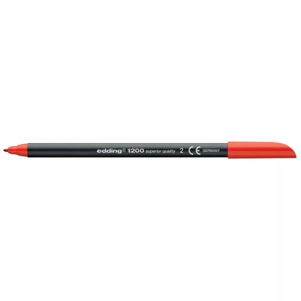 edding 1200 colour pen fine red