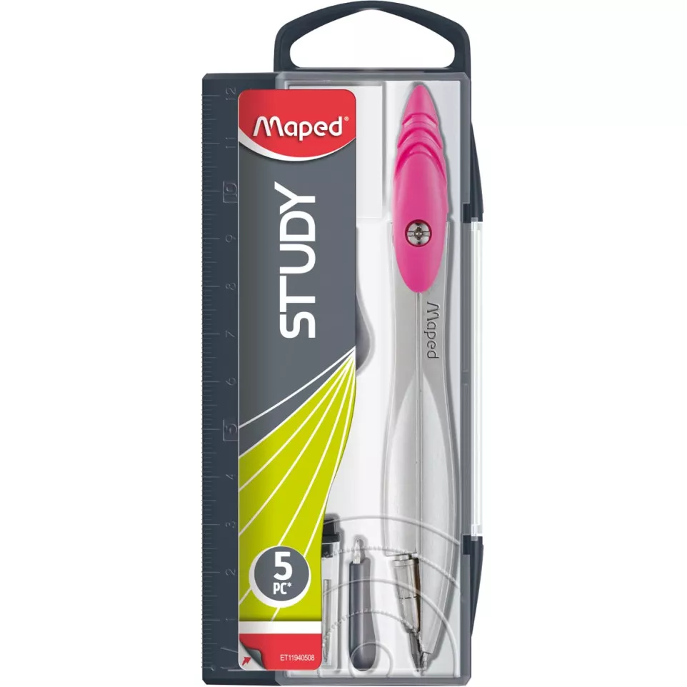 Maped Study Compass Set with Compass,...