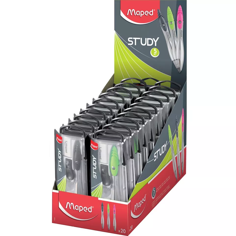 Maped Study Compass Set with Compass,...