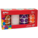 Apli Kids gommettes XL, 4...