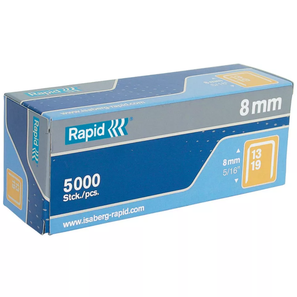 Rapid nietjes 13/8, gegalvaniseerd,...