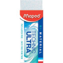 Maped gum Technic Ultra, wit, blister met 1 stuk