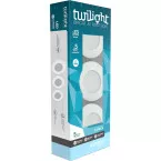 Spot GU10 5W 400lm blanc neutre blanc IP65 / 3pce